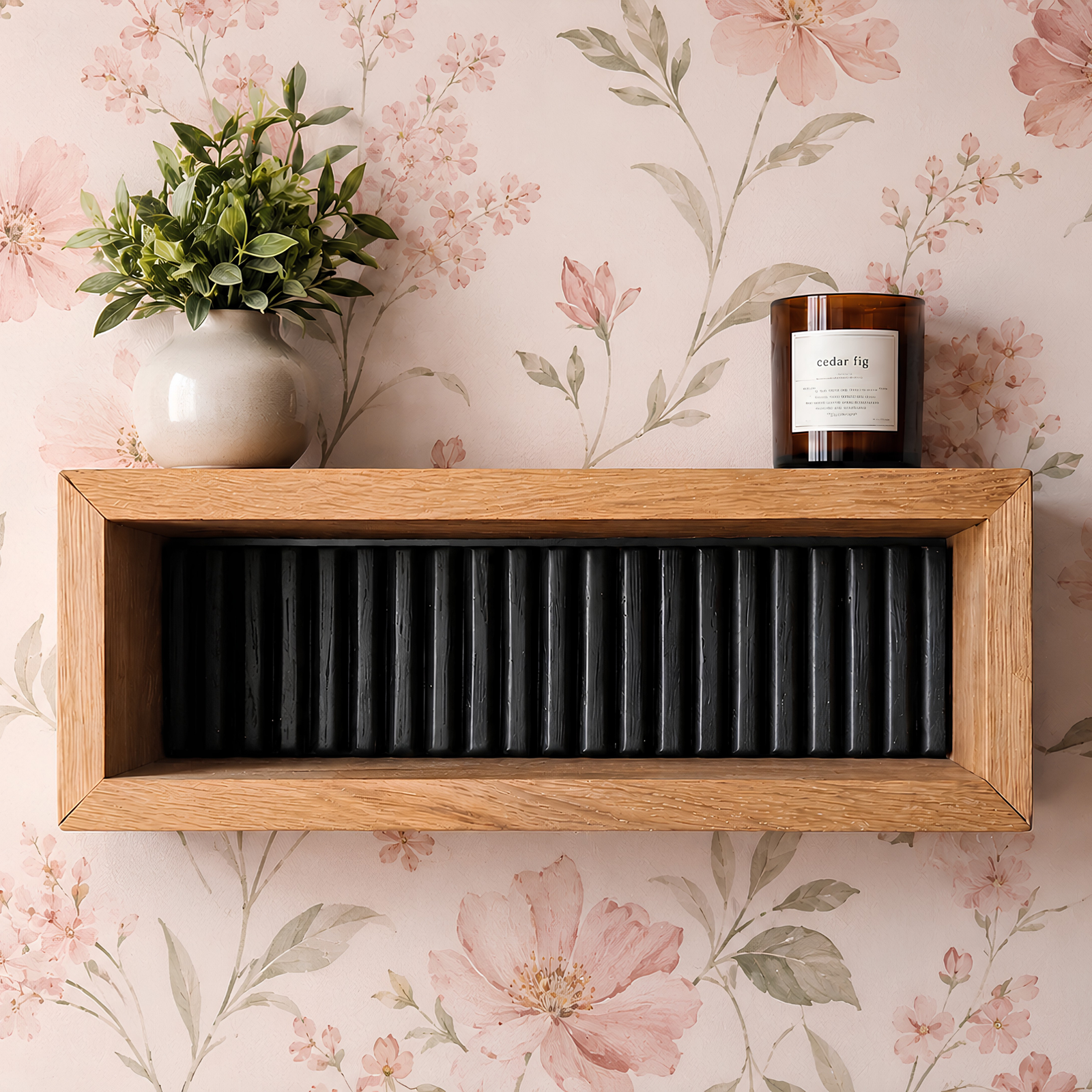 3D Fluted Box Shelf