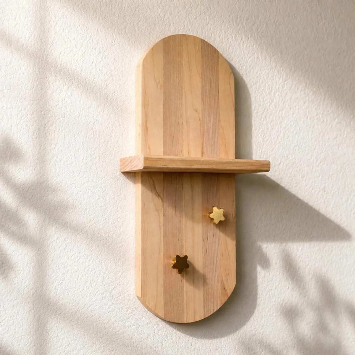 Maple Wall Organizer
