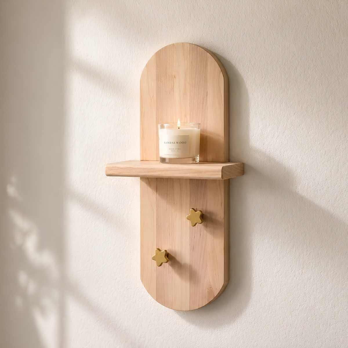 Maple Wall Organizer